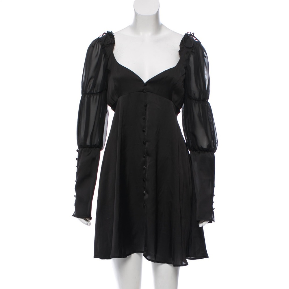 For love and lemons black dress